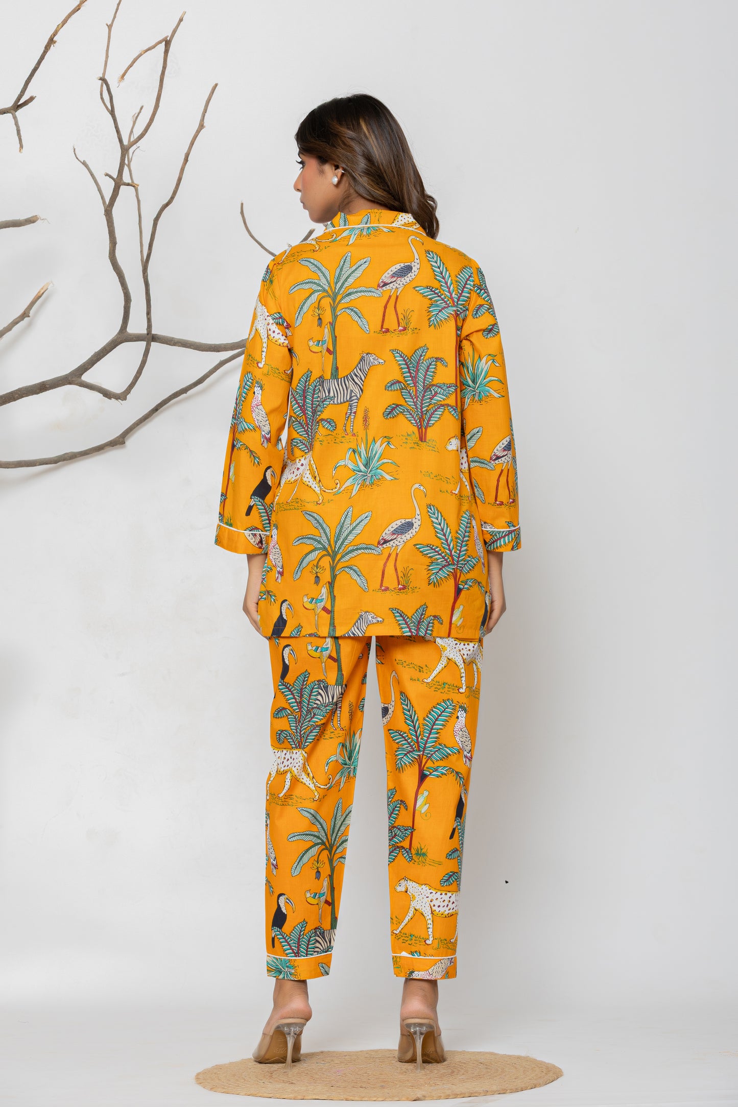 Musturd Jungle Pyjama Set