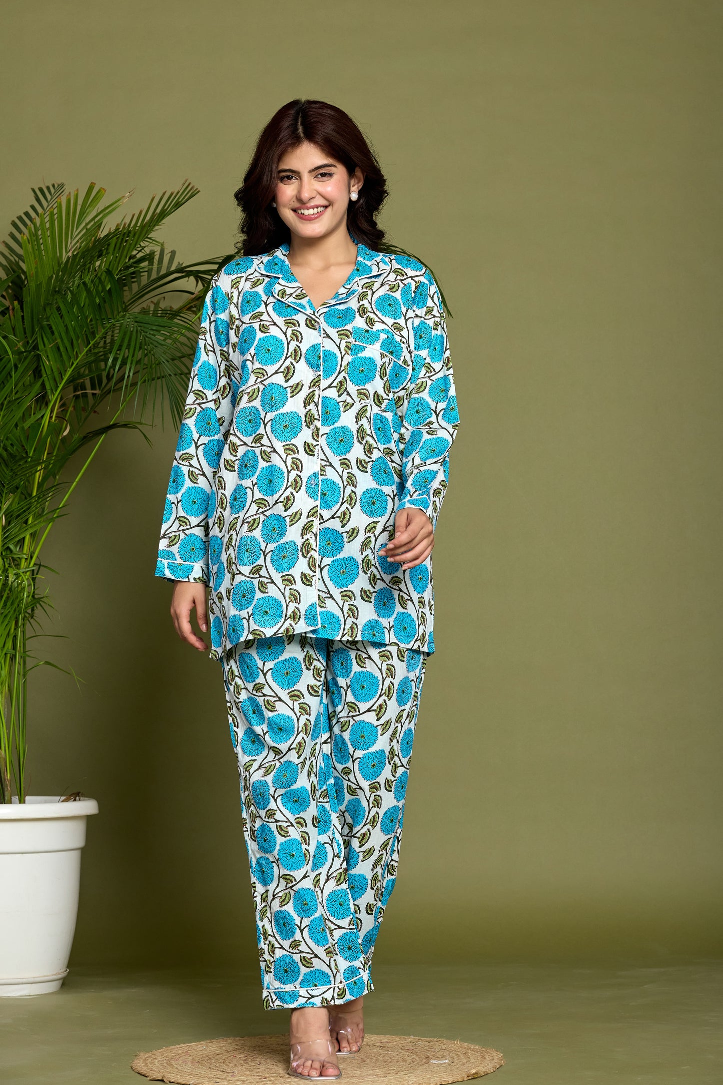 Turkish Poppy Pyjama Set