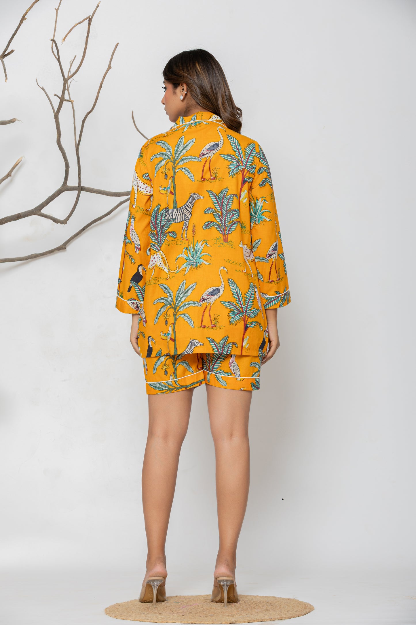 Musturd Jungle Pyjama Set