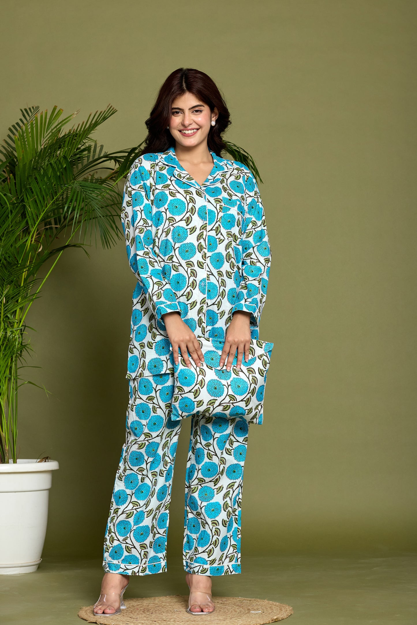 Turkish Poppy Pyjama Set